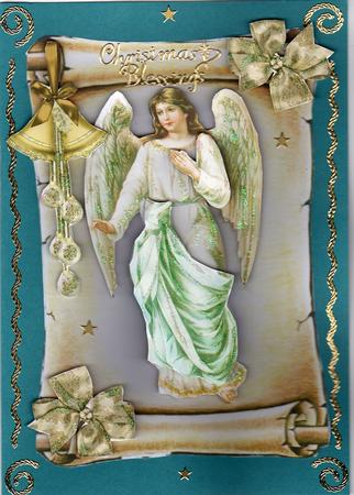 Angel on a Scroll by Kay Bowley