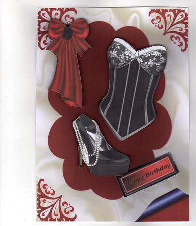 Lovely Ladies Accessories in Black/white by Kay Bowley