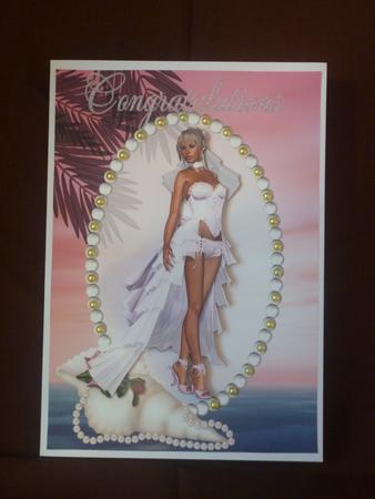 Tropical Beach Bride by Nicky Croft