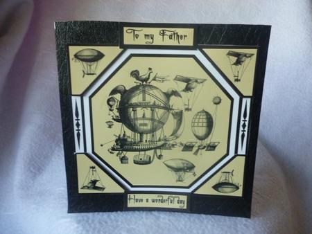 Card Front - Flying Machines by Nicky Croft