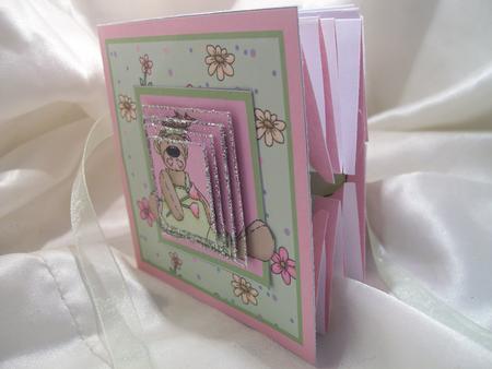Springtime Bear Exploding Book Base by Nicky Mason