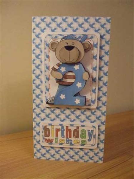 Birthday Bear 2 by Nicky Mason