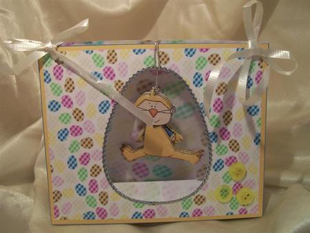 Little Duckling Tent Card by Nicky Mason