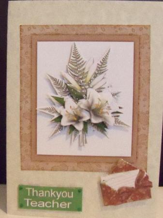 Thankyou Teacher by Nikki Bevan