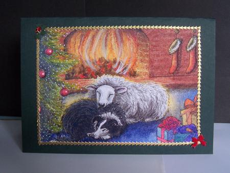 Merry Christmas to Ewe by Nikki Bevan