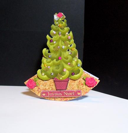 Tapestry Tree Rocker Card by Nikki Bevan