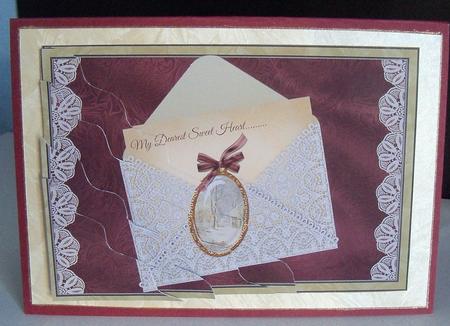 My Sweetheart Corner Pyramid by Nikki Bevan