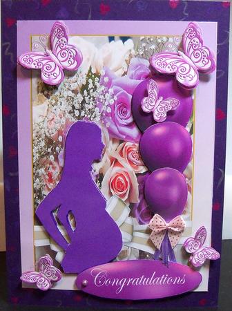 Congratulations Pregnant Lady by Nikki Bevan