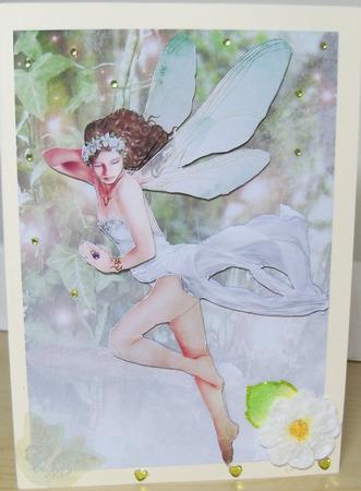 Forest Fairy Acantha White by Nikki Bevan