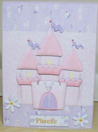 Pretty Princess Castle with Daisys by Nikki Bevan