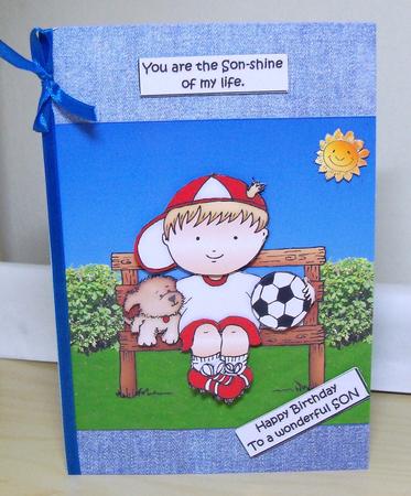 You Are My Son-shine Decoupage by Nikki Bevan