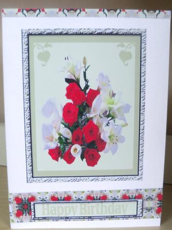 Roses and Lilies Topper by Nikki Bevan