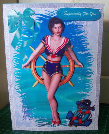 Lovely 1950's Pin Up Girl by Nikki Bevan