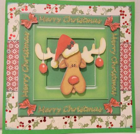Neon Glow Rudolph by Nicola Buckley-Feiven