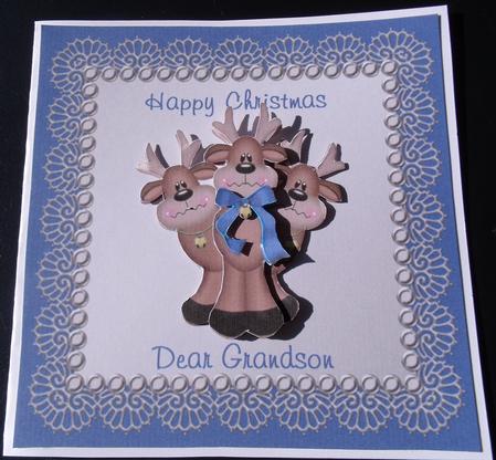 Reindeers - Grandson by Nicola Buckley-Feiven