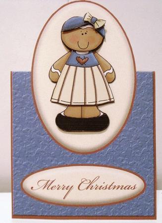 Gingerbread Over the Edge Decoupage 1 by Nicola Buckley-Feiven