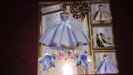 1950's Beautiful Boutique Card Front Mini Kit by Nichola Davis