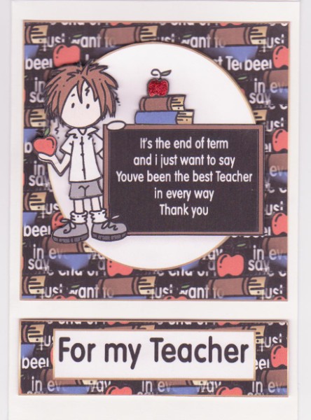 Thanks Teacher by Norma Howgate