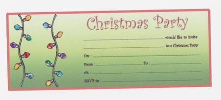Party Invitations - Christmas 3 by Norma Howgate