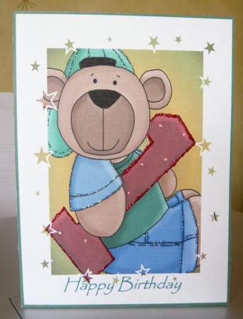 1 Today Teddy A4 by Norma Howgate