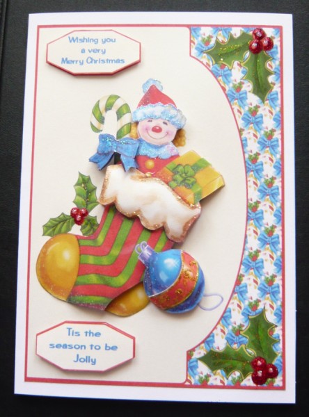Christmas Stocking by Norma Howgate