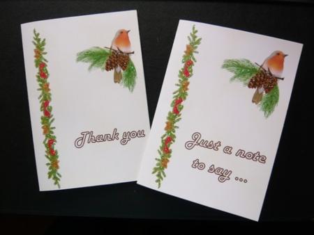 Robin Note Card by Norma Howgate