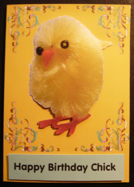 Happy Birthday Chick by Norma Howgate