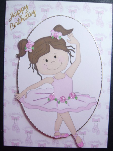 Ballerina Girl Topper 4 by Norma Howgate