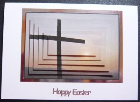 Easter Sunset Pyramid by Norma Howgate