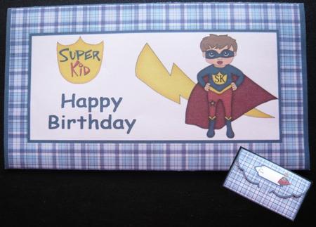 Superhero Moneywallet by Norma Howgate