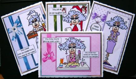 Selection of Four Stella Mixed Toppers by Norma Howgate