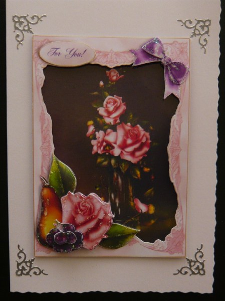 Classical Roses - 3D Single Sheet Kit by Norma Howgate