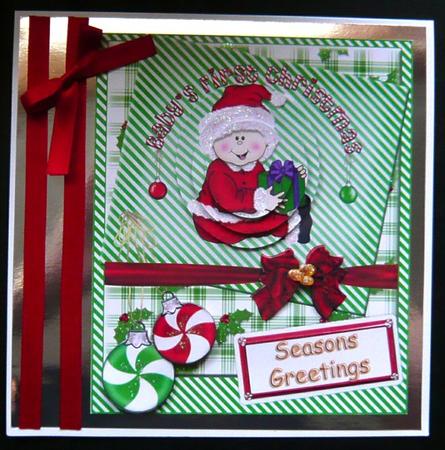 Baby's First Christmas#1 by Norma Howgate