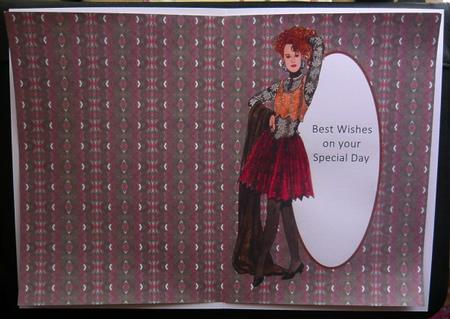 Steampunk Fashion Insert by Norma Howgate