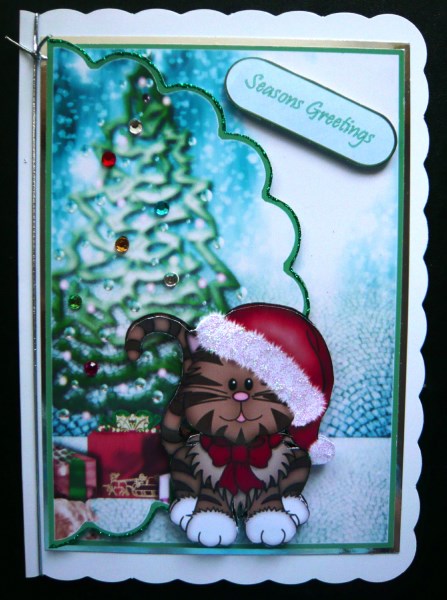 Christmas Kitty by Norma Howgate