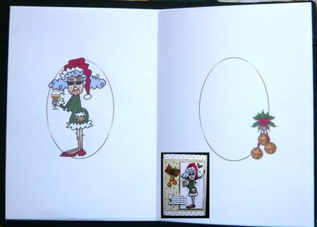 Stella Wishes You a Merry Christmas Insert by Norma Howgate