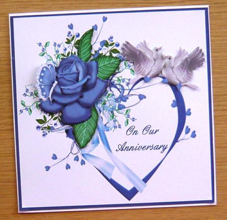 On Our Anniversary 8x8 Quick Card Featured Gallery Photo