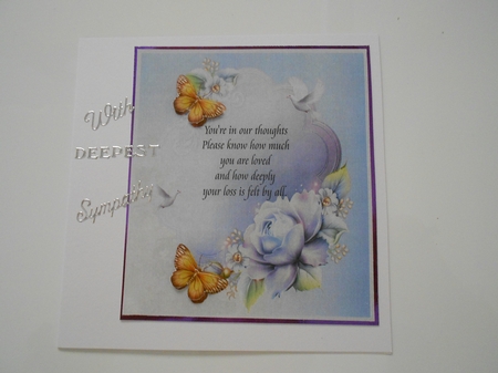 Deepest Sympathy 1 by Norma Mann