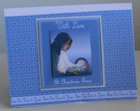 Mary & Baby Jesus by Norma Mann