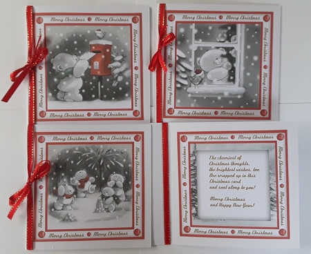 4, Card fronta , Teds Christmas + 2 incerts by Pam Ogilvy