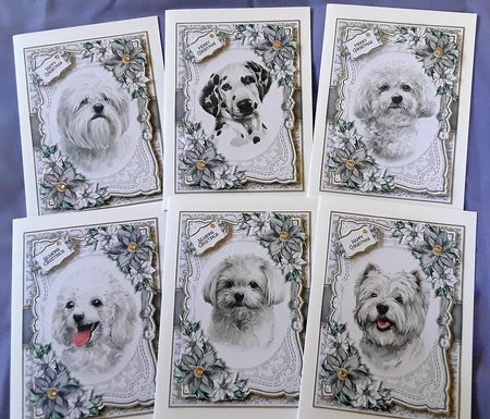 Dog Portrait Christmas Bumper Kit by Pam Ogilvy