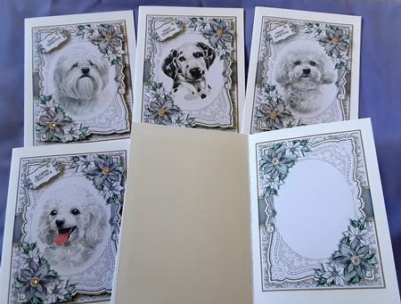 Dog Portrait Christmas Bumper Kit by Pam Ogilvy