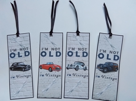 4 Vintage car toppers/bookmarks 3 by Pam Ogilvy