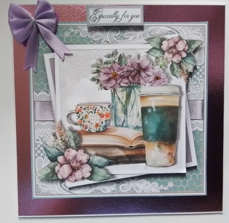 Coffee and Book s one  by Pam Ogilvy