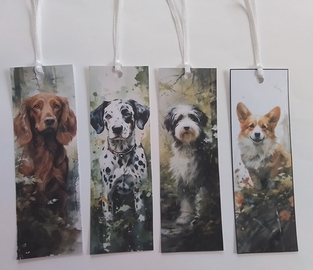 Dog Bookmarks by Pam Ogilvy