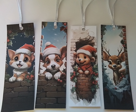 Cute Animal Breakout Bookmarks by Pam Ogilvy