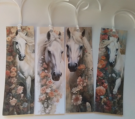 Horse Bookmarks by Pam Ogilvy