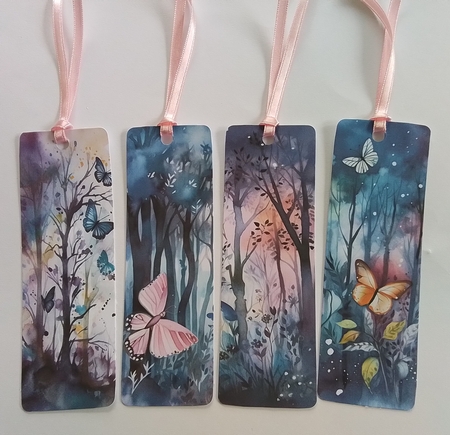 Enchanted Forest Bookmarks by Pam Ogilvy