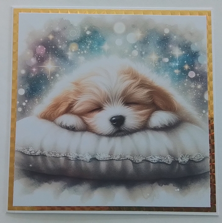 Sleepy Pup  by Pam Ogilvy