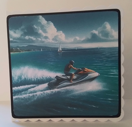 Jet ski  by Pam Ogilvy